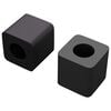 vidaXL &Kappa;&rho;&alpha;&tau;&eta;&tau;ή&sigmaf; &Sigma;&upsilon;&rho;&tau;&alpha;&rho;&iota;&omicron;ύ 2 &tau;&epsilon;&mu;. &Mu;&alpha;ύ&rho;&omicron; 15 x 15 x 15mm PP &Kappa;&omicron;&pi;&lambda;&upsilon;&mu;&epsilon;&rho;έ&sigmaf;