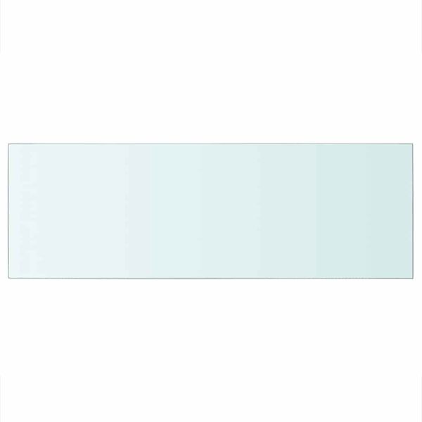 vidaXL Ράφια Πάνελ 2 τεμ. Διάφανα 70 x 25 εκ. Γυάλινα