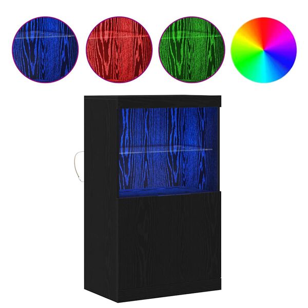 vidaXL &Pi;&lambda;&epsilon;&upsilon;&rho;&iota;&kappa;ό &Tau;&rho;&alpha;&pi;έ&zeta;&iota; LED &Mu;&alpha;ύ&rho;&omicron; 60 x 37 x 100 &epsilon;&kappa;. &Epsilon;&pi;&epsilon;&xi;&epsilon;&rho;&gamma;&alpha;&sigma;&mu;έ&nu;&omicron; &xi;ύ&lambda;&omicron;