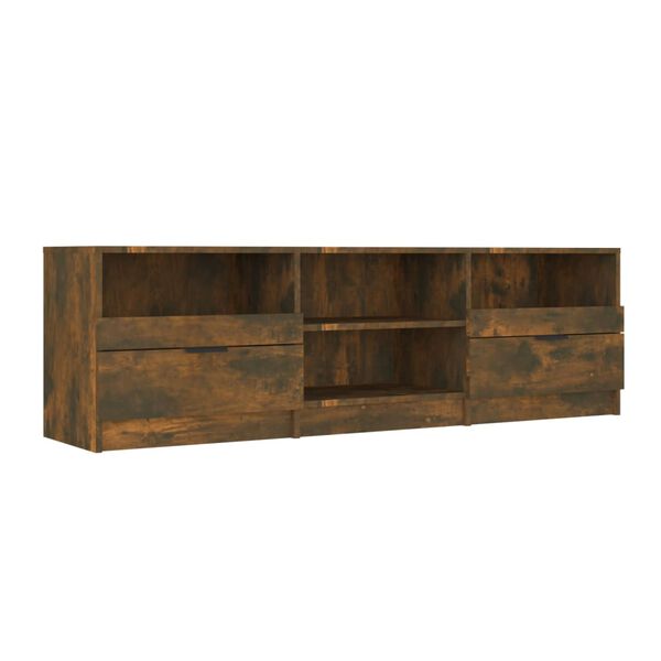 vidaXL Έπιπλο Τηλεόρασης Καπνιστή Δρυς 150x33,5x45 εκ. Επεξεργ. Ξύλο