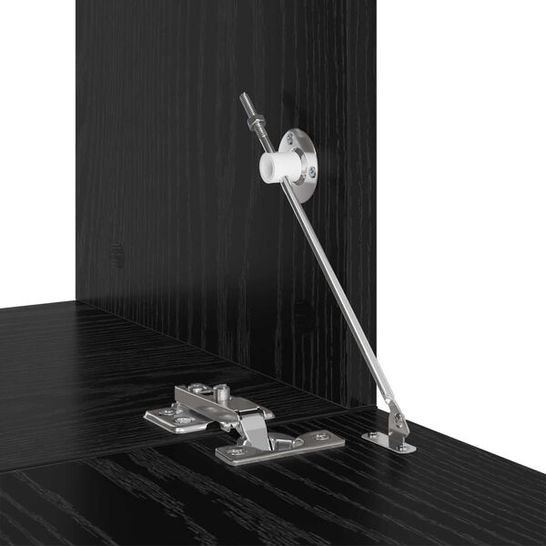vidaXL Σετ επίπλου τηλεόρασης 4 pcs Μαύρη Δρυς 30.5 x 30 x 110 εκ.