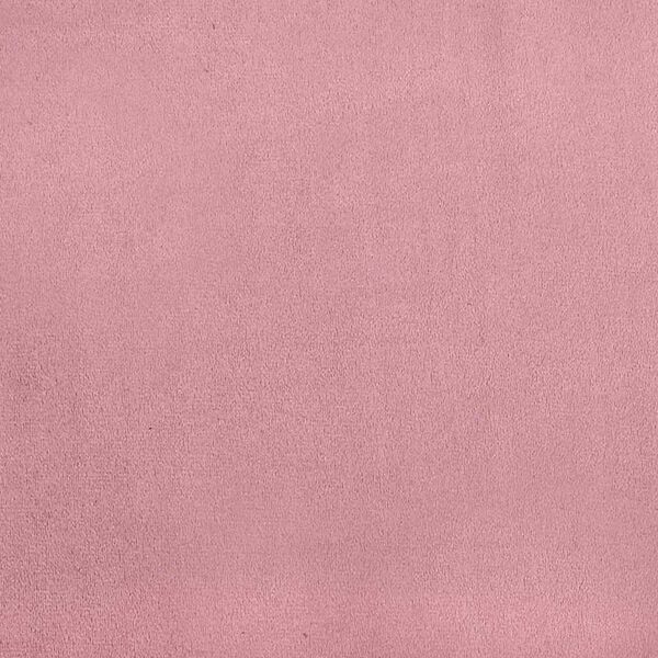 vidaXL Οθωμανικό κρεβάτι με στρώμα ροζ 140x200cm Βελούδο