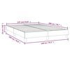 vidaXL Πλαίσιο Κρεβατιού Ροζ 140x200 εκ. Βελούδινο