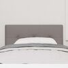 vidaXL LED Κεφαλάρι με φώτα λωρίδας LED με κεφαλάρι Taupe 80 cm ύφασμα