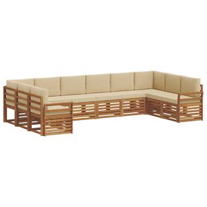 vidaXL &Sigma;&alpha;&lambda;&omicron;&nu;ά&kappa;&iota; &Gamma;&omega;&nu;&iota;&alpha;&kappa;&omicron;ύ &Kappa;&alpha;&nu;&alpha;&pi;έ &mu;&epsilon; &mu;&alpha;&xi;&iota;&lambda;ά&rho;&iota; 10 pcs &Phi;&upsilon;&sigma;&iota;&kappa;ό &kappa;&alpha;&iota; &Mu;&pi;&epsilon;&zeta;