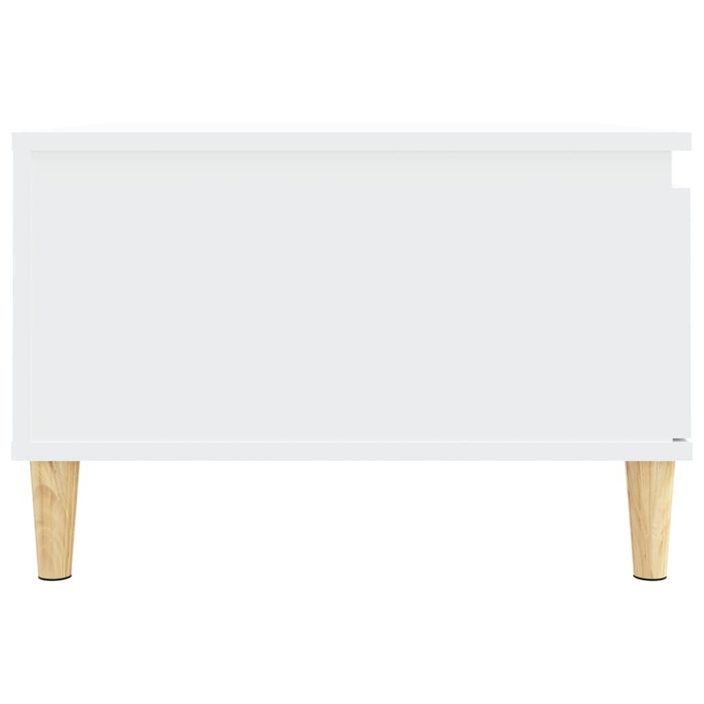 vidaXL Τραπεζάκι Σαλονιού Λευκό 55x55x36,5 εκ. από Επεξεργασμένο Ξύλο