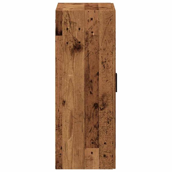 vidaXL Επίτοιχο ντουλάπι Παλιό ξύλο 69,5x34x90 cm