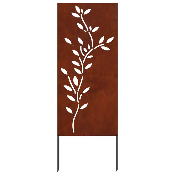 vidaXL &Omicron;&theta;ό&nu;&eta; &Iota;&delta;&iota;&omega;&tau;&iota;&kappa;ό&tau;&eta;&tau;&alpha;&sigmaf; &Kappa;ή&pi;&omicron;&upsilon; Floral &Sigma;&kappa; rusty 50 x 140 &epsilon;&kappa;