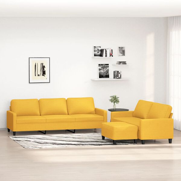 vidaXL &Sigma;&epsilon;&tau; &Sigma;&alpha;&lambda;&omicron;&nu;&iota;&omicron;ύ 3 &Tau;&epsilon;&mu;&alpha;&chi;ί&omega;&nu; &Alpha;&nu;&omicron;&iota;&chi;&tau;ό &Kappa;ί&tau;&rho;&iota;&nu;&omicron; &Upsilon;&phi;&alpha;&sigma;&mu;ά&tau;&iota;&nu;&omicron; &mu;&epsilon; &Mu;&alpha;&xi;&iota;&lambda;ά&rho;&iota;&alpha;