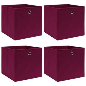 vidaXL &Kappa;&omicron;&upsilon;&tau;&iota;ά &Alpha;&pi;&omicron;&theta;ή&kappa;&epsilon;&upsilon;&sigma;&eta;&sigmaf; 4 &tau;&epsilon;&mu;. &Kappa;ό&kappa;&kappa;&iota;&nu;&alpha; 32 x 32 x 32 &epsilon;&kappa;. &Upsilon;&phi;&alpha;&sigma;&mu;ά&tau;&iota;&nu;&alpha;