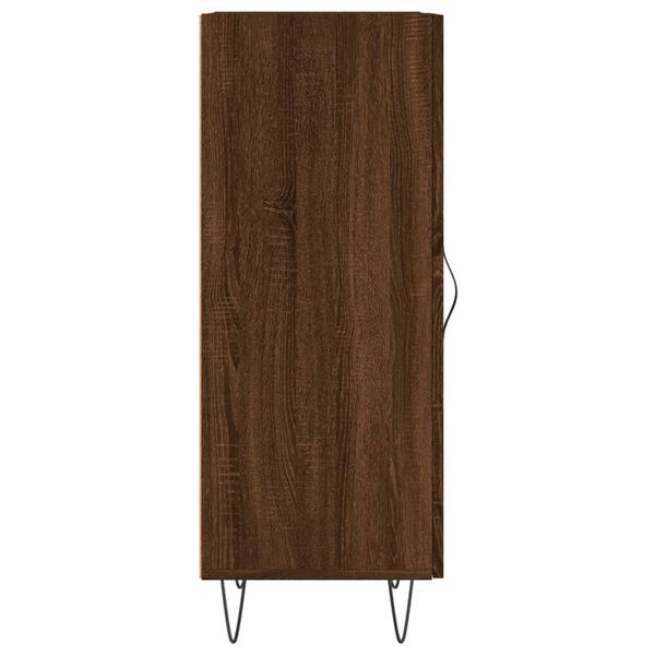 vidaXL Ντουλάπι Καφέ Δρυς 34,5 x 34 x 90 εκ. Επεξεργασμένο Ξύλο