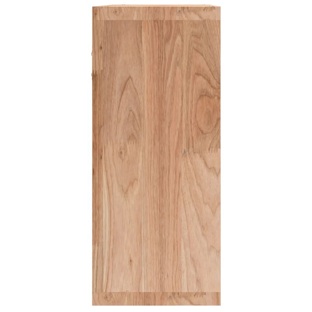 vidaXL Ντουλάπι Τοίχου 42 x 18 x 42 εκ. από Μασίφ Ξύλο Καρυδιάς