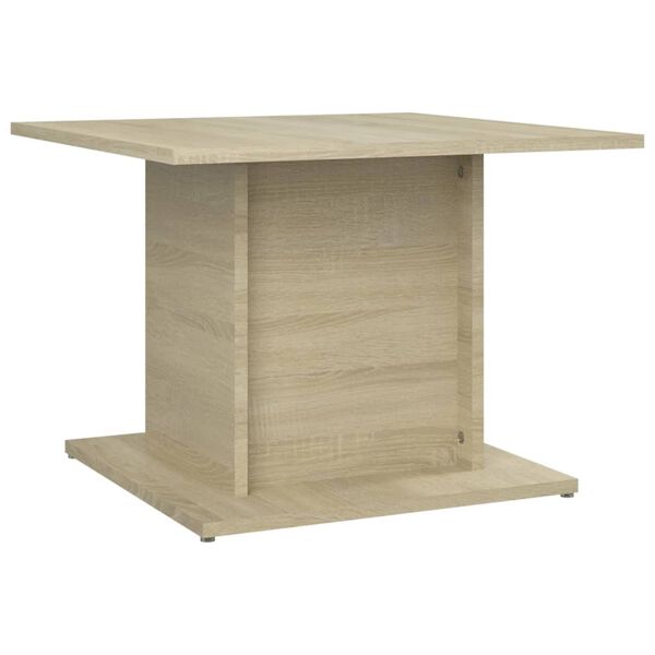 vidaXL Τραπεζάκι Σαλονιού Sonoma Δρυς 55,5x55,5x40 εκ. Επεξεργ. Ξύλο