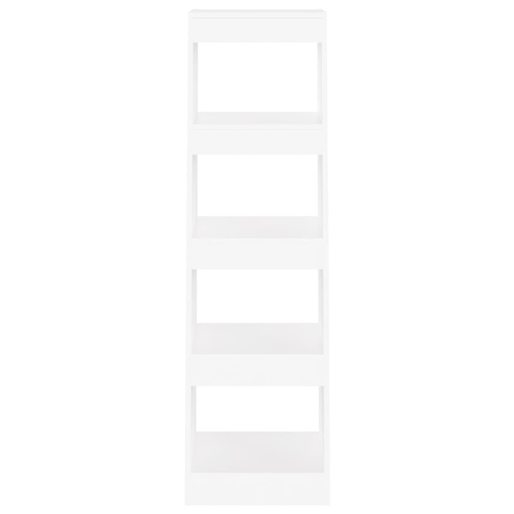 vidaXL Βιβλιοθήκη/Διαχωριστικό Χώρου Λευκό 40x30x135 εκ. Επεξ. Ξύλο