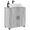 vidaXL Ντουλάπι Μπάνιου με ράφι με πόρτα Γκρι sonoma 61 x 35 x 64 εκ.