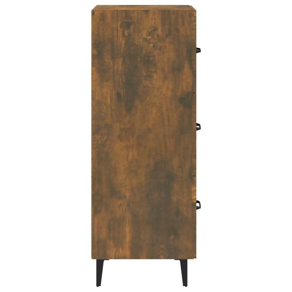 vidaXL Ντουλάπι Καπνιστή Δρυς 34,5 x 34 x 90 εκ. Επεξεργασμένο Ξύλο