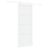 vidaXL &Sigma;&upsilon;&rho;ό&mu;&epsilon;&nu;&eta; &Pi;ό&rho;&tau;&alpha; 83 x 211 cm &Epsilon;&pi;&epsilon;&xi;&epsilon;&rho;&gamma;&alpha;&sigma;&mu;έ&nu;&omicron; &Xi;ύ&lambda;&omicron; &Lambda;&epsilon;&upsilon;&kappa;ό