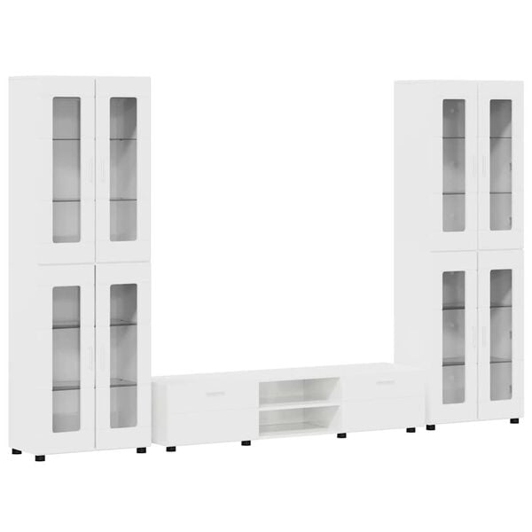 vidaXL &Sigma;&epsilon;&tau; &epsilon;&pi;ί&pi;&lambda;&omicron;&upsilon; &tau;&eta;&lambda;&epsilon;ό&rho;&alpha;&sigma;&eta;&sigmaf; &Upsilon;&psi;&eta;&lambda;ή&sigmaf; &gamma;&upsilon;&alpha;&lambda;ά&delta;&alpha;&sigmaf; &lambda;&epsilon;&upsilon;&kappa;ό &Epsilon;&pi;&epsilon;&xi;&epsilon;&rho;&gamma;&alpha;&sigma;&mu;έ&nu;&omicron; &xi;ύ&lambda;&omicron;