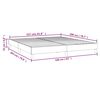 vidaXL Σκελετός Κρεβατιού Χωρίς Στρώμα Taupe 160x200 εκ. Υφασμάτινο