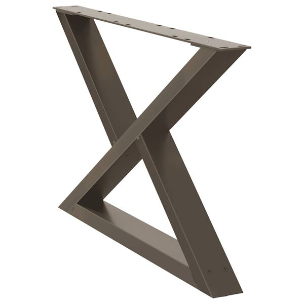 vidaXL &Pi;ό&delta;&iota;&alpha; &Tau;&rho;&alpha;&pi;&epsilon;&zeta;&iota;&omicron;ύ &Sigma;&alpha;&lambda;&omicron;&nu;&iota;&omicron;ύ 2 &tau;&epsilon;&mu;. &alpha;&pi;ό &Phi;&upsilon;&sigma;&iota;&kappa;ό &Alpha;&tau;&sigma;ά&lambda;&iota; 70x(42-43,3) &epsilon;&kappa;. &Alpha;&tau;&sigma;ά&lambda;&iota;