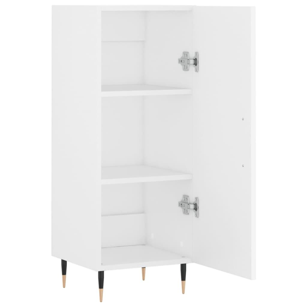 vidaXL Ντουλάπι Λευκό 34,5 x 34 x 90 εκ. από Επεξεργασμένο Ξύλο