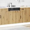 vidaXL Πίνακας πλυντηρίου πιάτων "Lucca" Artisan Oak Engineered Wood