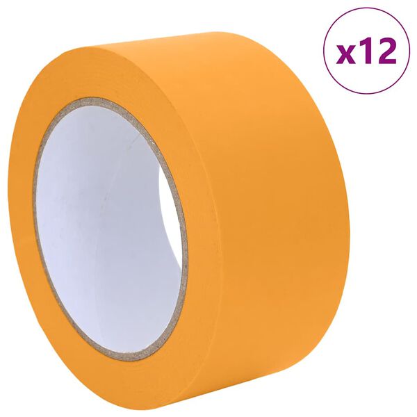 vidaXL &Tau;&alpha;&iota;&nu;ί&epsilon;&sigmaf; &Mu;ά&sigma;&kappa;&alpha;&sigmaf; &gamma;&iota;&alpha; &Zeta;&omega;&gamma;&rho;ά&phi;&omicron;&upsilon;&sigmaf; 12 pcs &Kappa;ί&tau;&rho;&iota;&nu;&omicron; 50mm x 50m &Chi;&alpha;&rho;&tau;ί