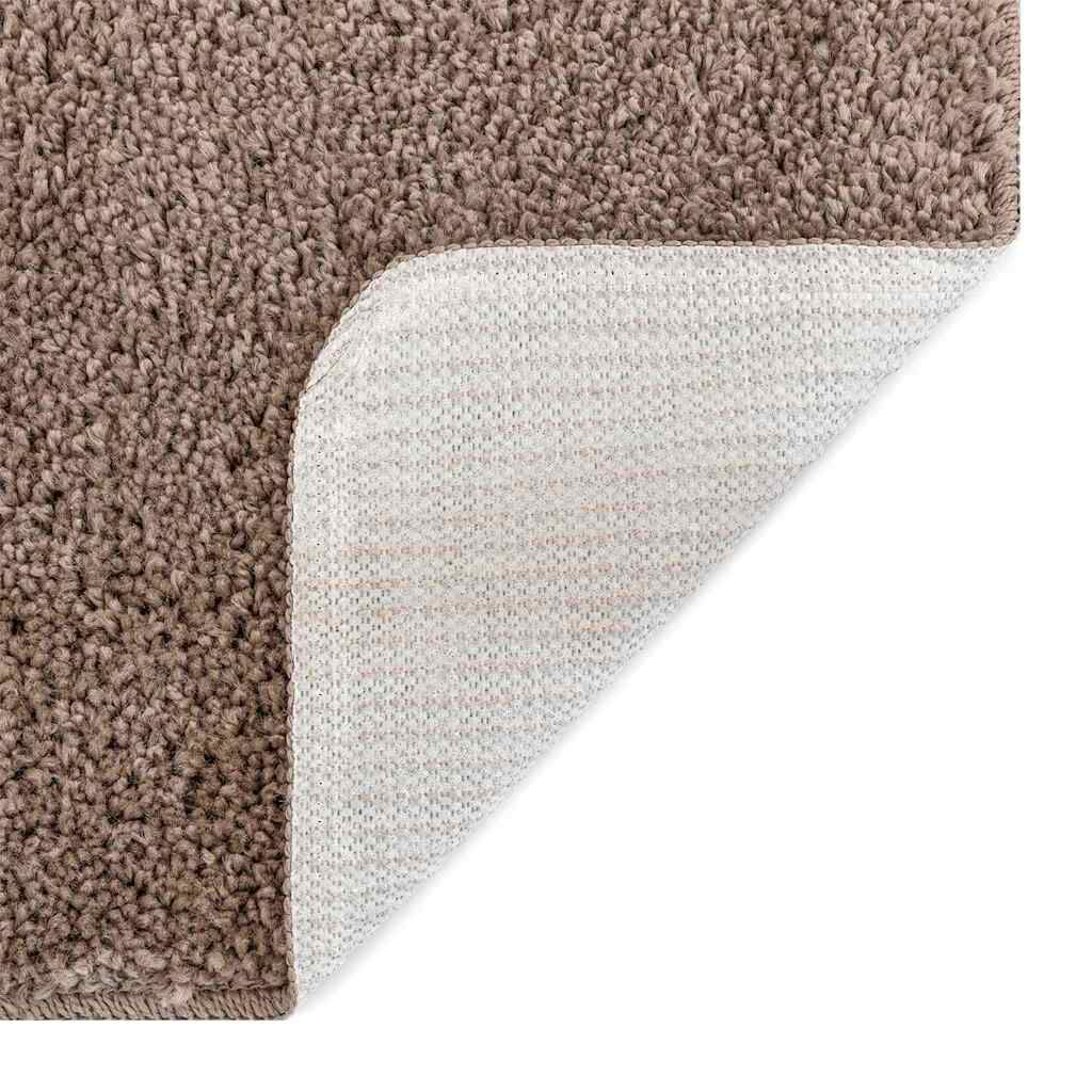 vidaXL Πατάκι μπάνιου 2 pcs Καφέ 50 x 50 cm Πολυπροπυλένιο