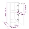 vidaXL Ντουλάπι Sonoma Δρυς 30 x 30 x 70 εκ. από Επεξεργασμένο Ξύλο