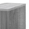 vidaXL Γωνιακή Ραφιέρα Τοίχου Γκρι Sonoma 36,5x36,5x140 εκ Επεξ. Ξύλο