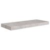vidaXL Ράφια Τοίχου 4 τεμ. Γκρι Σκυροδέματος 60 x 23,5 x 3,8 εκ. MDF