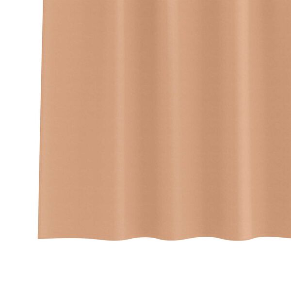 vidaXL Κουρτίνες 2 pcs Ανοιχτό καφέ 245 x 140 εκ. Πολυεστέρας