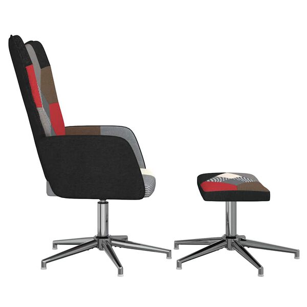 vidaXL &Pi;&omicron;&lambda;&upsilon;&theta;&rho;ό&nu;&alpha; Relax &Sigma;&chi;έ&delta;&iota;&omicron; Patchwork &Upsilon;&phi;&alpha;&sigma;&mu;ά&tau;&iota;&nu;&eta; &mu;&epsilon; &Sigma;&kappa;&alpha;&mu;&pi;ό