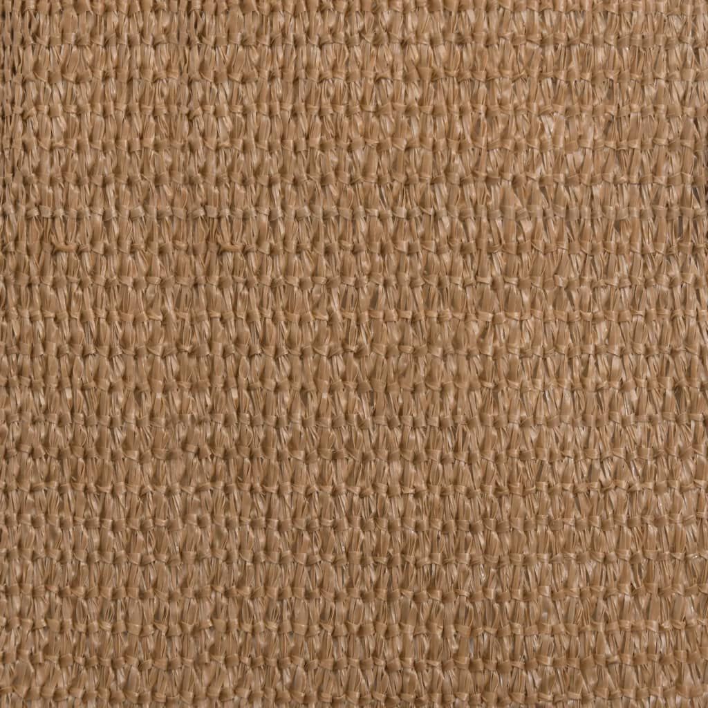 vidaXL Πανί Σκίασης Taupe 4,5 x 4,5 x 4,5 μ. από HDPE 160 γρ./μ²