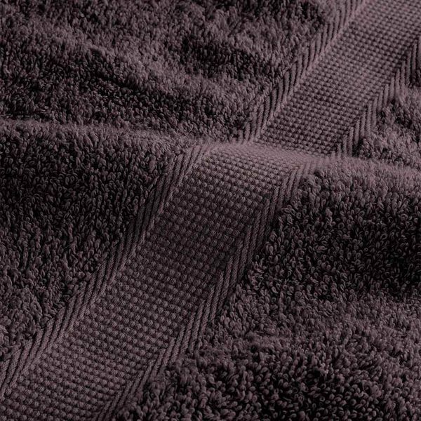 vidaXL Πετσέτες μπάνιου 4 τεμ. FROGN Ανθρακί 100x150 εκ. 100% Βαμβ.