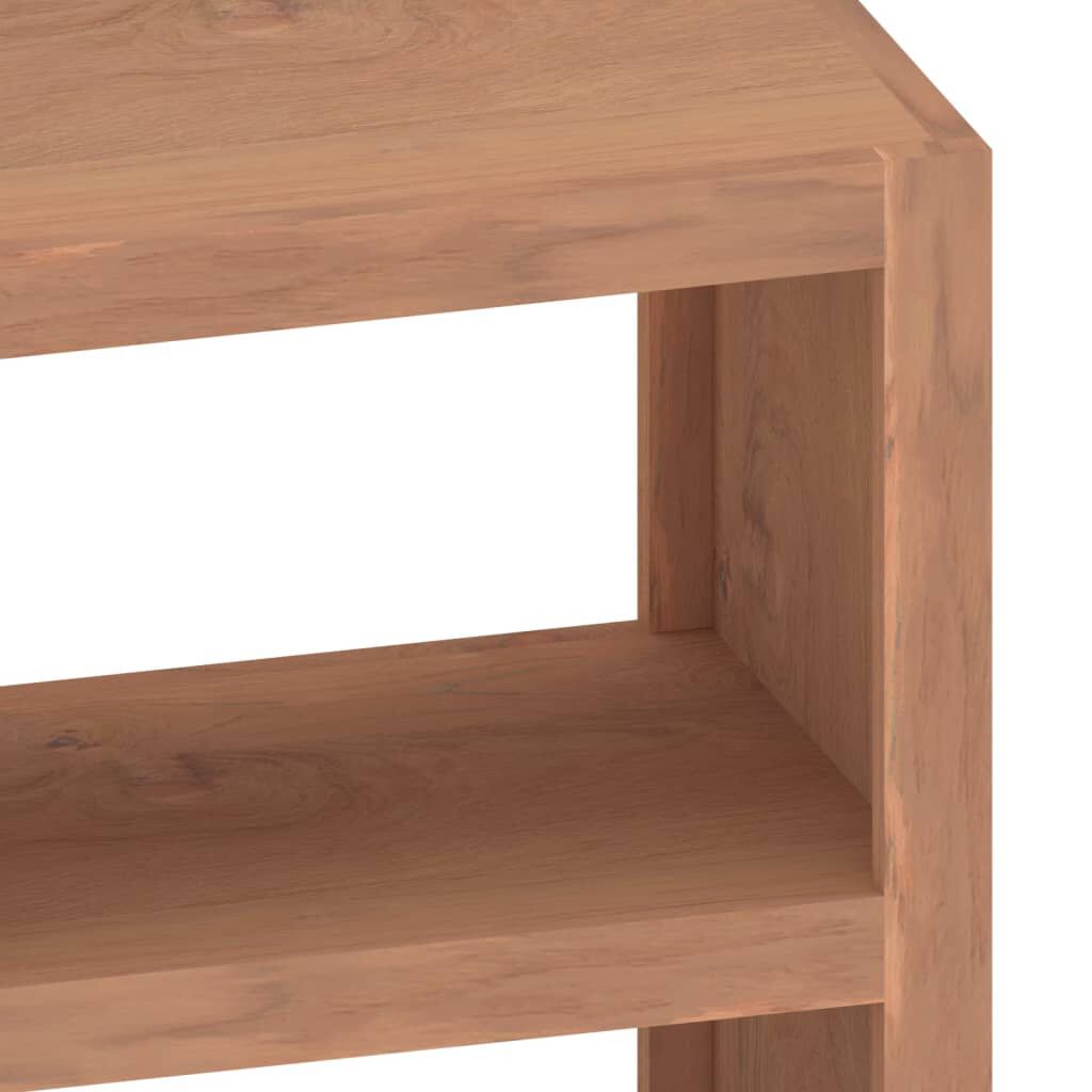 vidaXL Τραπεζάκι Βοηθητικό 45 x 30 x 60 εκ. από Μασίφ Ξύλο Teak