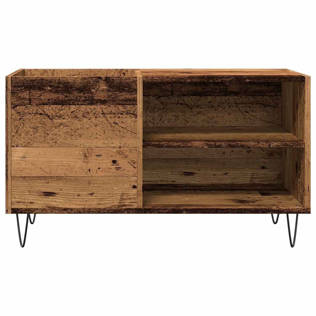 vidaXL Δισκοθήκη Παλιό Ξύλο 84,5 x 38 x 48 εκ. από Επεξεργασμένο Ξύλο