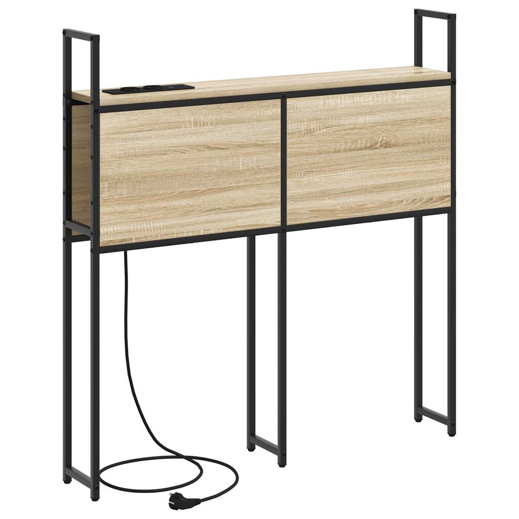 vidaXL Κεφαλάρι Αποθήκης Sonoma Δρυς 90 cm Επεξεργασμένο ξύλο