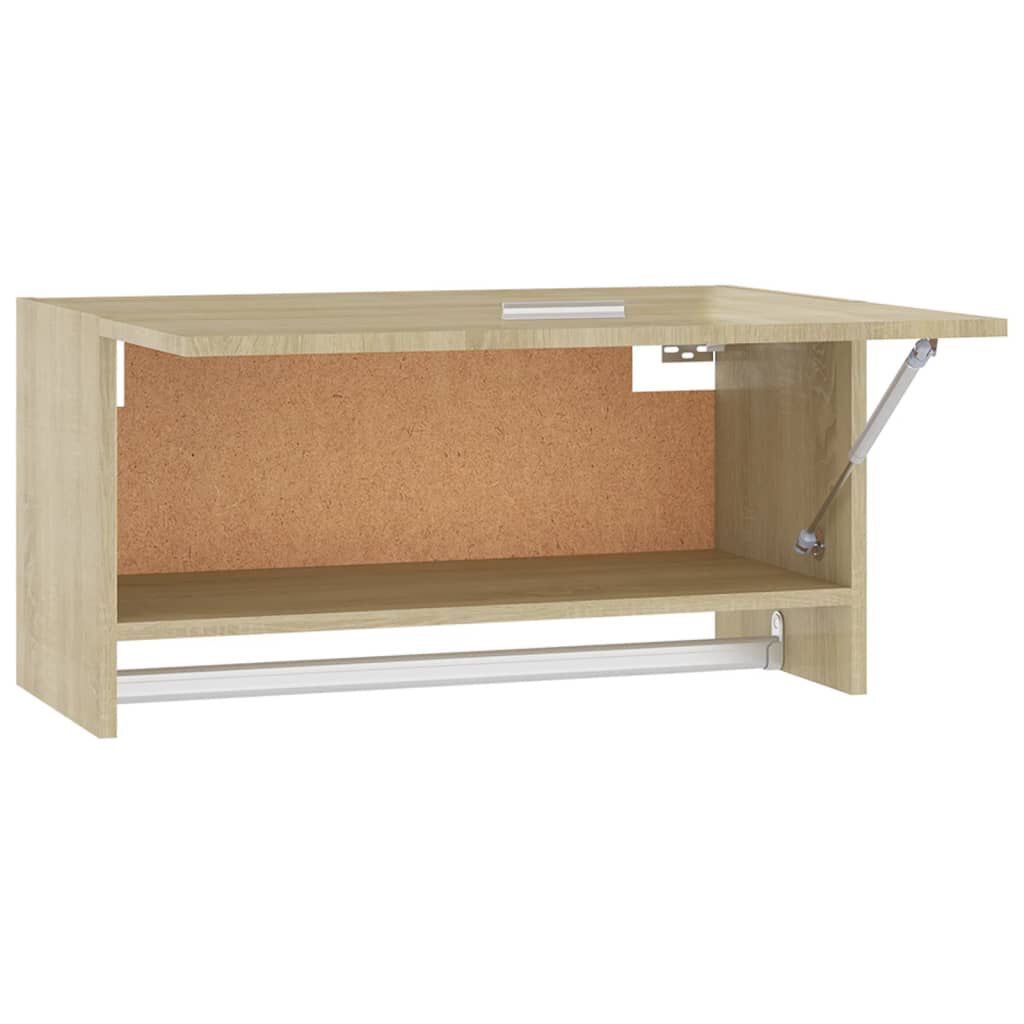 vidaXL Ντουλάπα Sonoma Δρυς 70 x 32,5 x 35 εκ. από Επεξ. Ξύλο