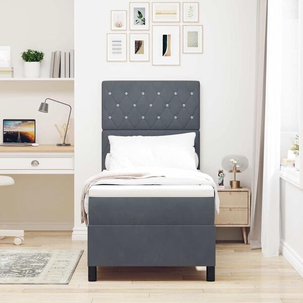 vidaXL &Kappa;&rho;&epsilon;&beta;ά&tau;&iota; &mu;&epsilon; &epsilon;&lambda;&alpha;&tau;ή&rho;&iota;&alpha; &mu;&epsilon; &sigma;&tau;&rho;ώ&mu;&alpha; &Sigma;&kappa;&omicron;ύ&rho;&omicron; &Gamma;&kappa;&rho;&iota; 80 x 200 cm &Beta;&epsilon;&lambda;&omicron;ύ&delta;&omicron;