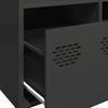 vidaXL Ντουλάπι Μαύρο 101,5x39x73,5 εκ. από Χάλυβα Ψυχρής Έλασης