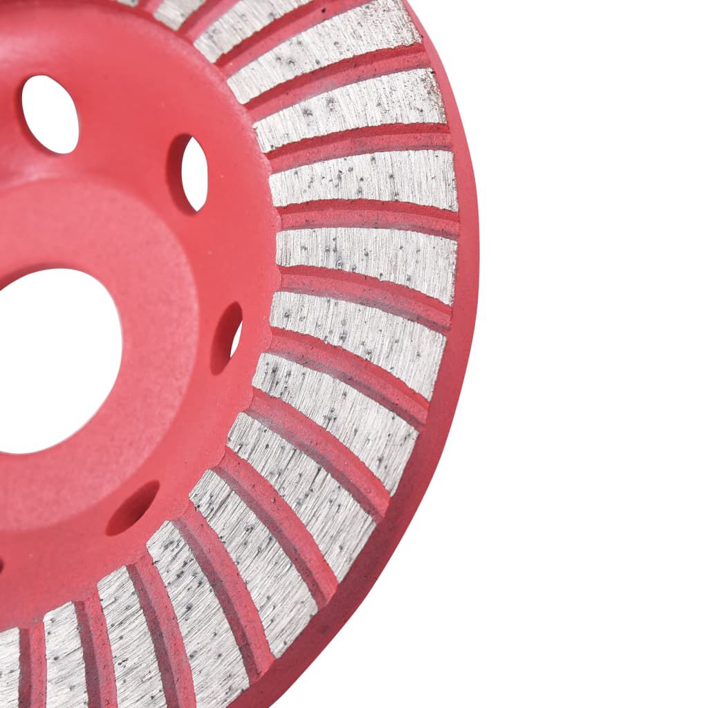 vidaXL Δίσκος Λείανσης Αδαμάντινος με Turbo 115 χιλ.