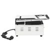vidaXL Τοστιέρα Ραβδωτή Panini 1800 W 31x30,5x20 εκ. Ανοξείδωτο Ατσάλι