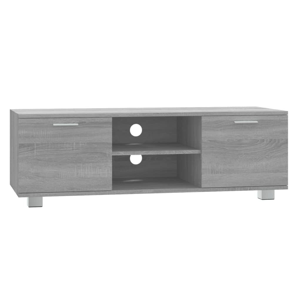 vidaXL Έπιπλο Τηλεόρασης Γκρι Sonoma 120x40,5x35 εκ. από Επεξεργ. Ξύλο