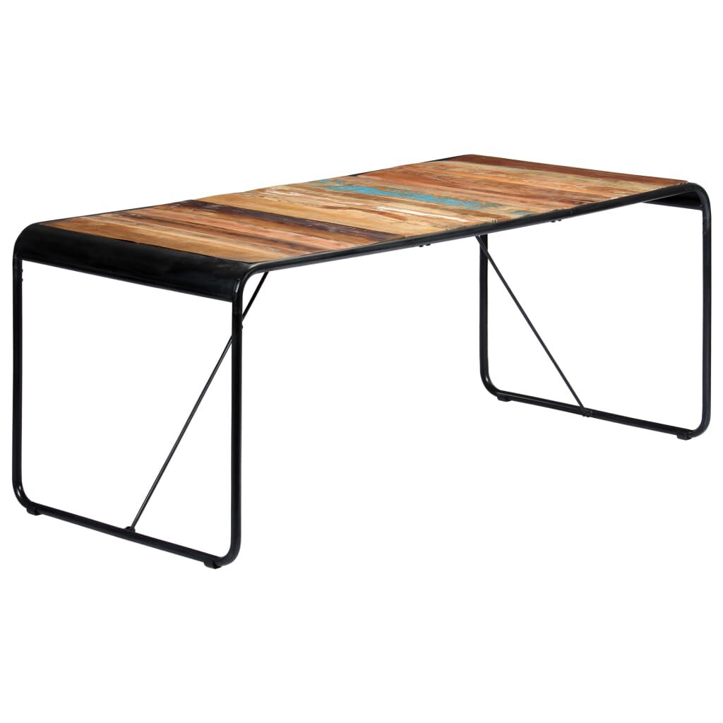 vidaXL Τραπεζαρία 180 x 90 x 76 εκ. από Μασίφ Ανακυκλωμένο Ξύλο