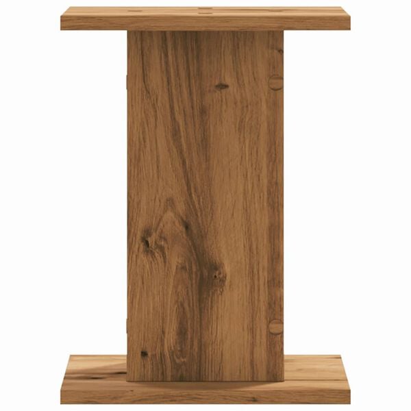 vidaXL Βάσεις Ηχείων 2 τεμ. Αρτισιανή Δρυς 30x30x40 εκ. Επεξ. Ξύλο