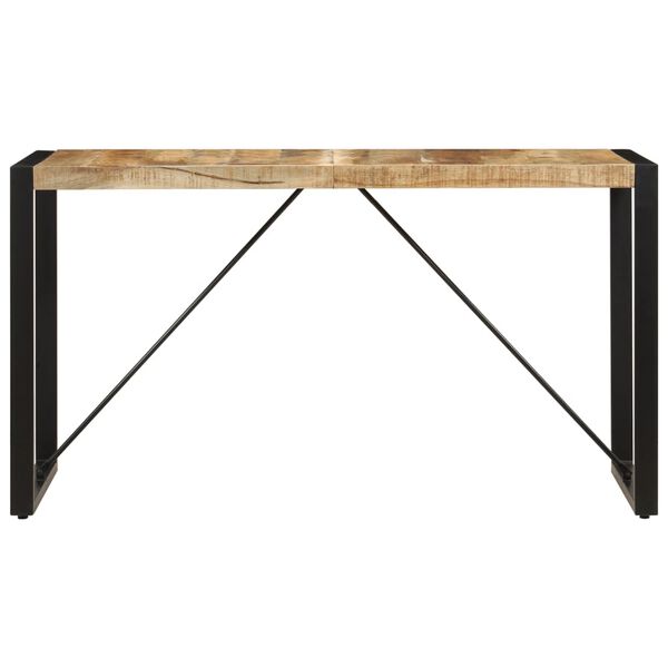vidaXL Τραπεζαρία 140 x 70 x 75 εκ. από Μασίφ Ξύλο Μάνγκο