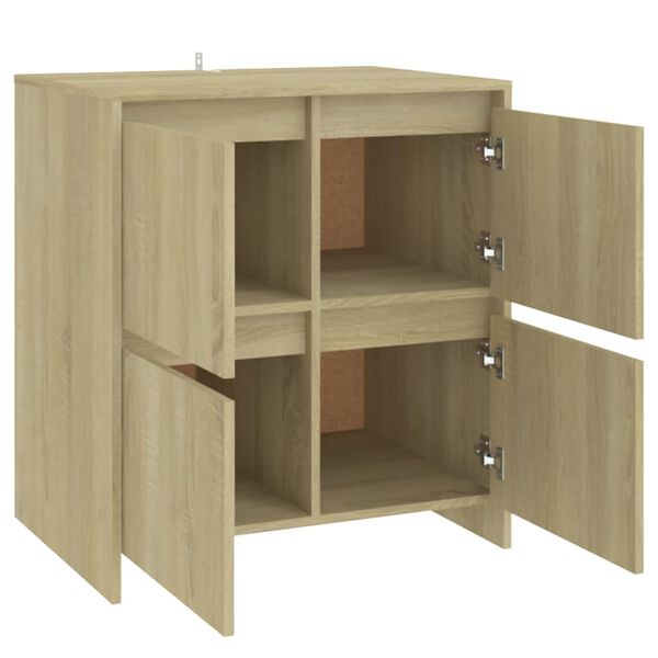 vidaXL Μπουφές Sonoma Δρυς 70x41x75 εκ. από Επεξεργασμένο Ξύλο
