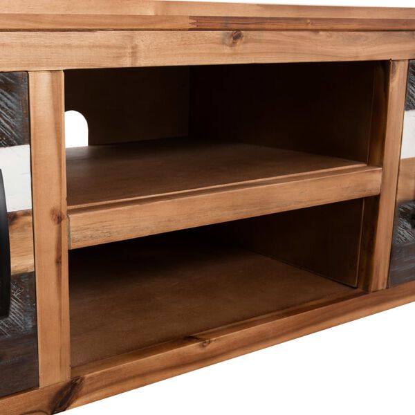 vidaXL Έπιπλο Τηλεόρασης 120 x 35 x 40 εκ. από Μασίφ Ξύλο Ακακίας