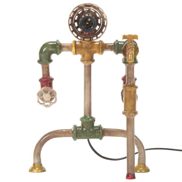 vidaXL Φωτιστικό Βιομηχανικό με Σχέδιο Σωλήνα Νερού από Σίδερο